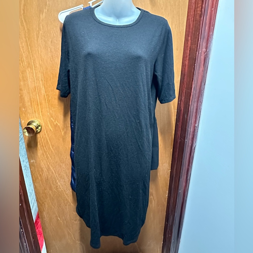 Torrid Black Ribbed Knit Top